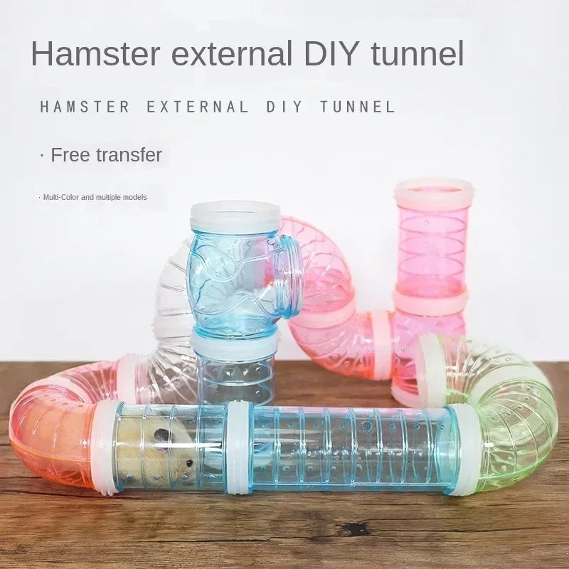 8 Pcs/set DIY hamster tunnel toy