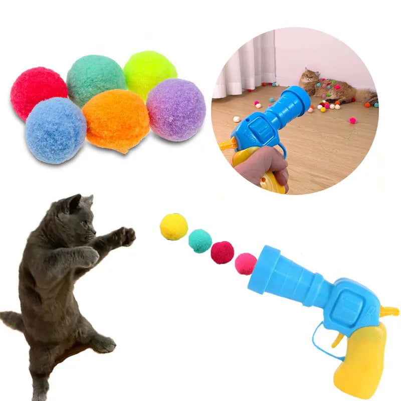 Cat training ball Launcher