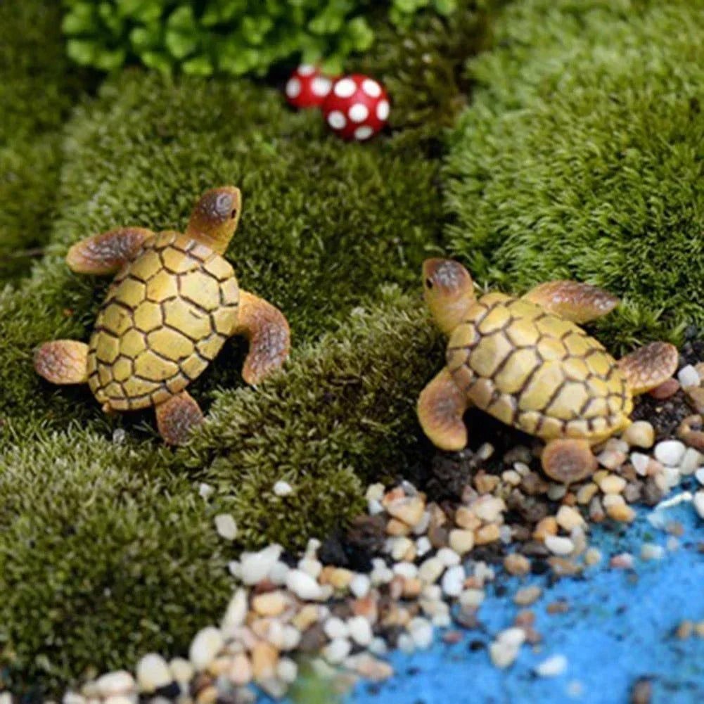 1pc Mini Sea turtle aquarium decoration