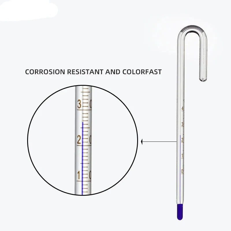 Water glass thermometer