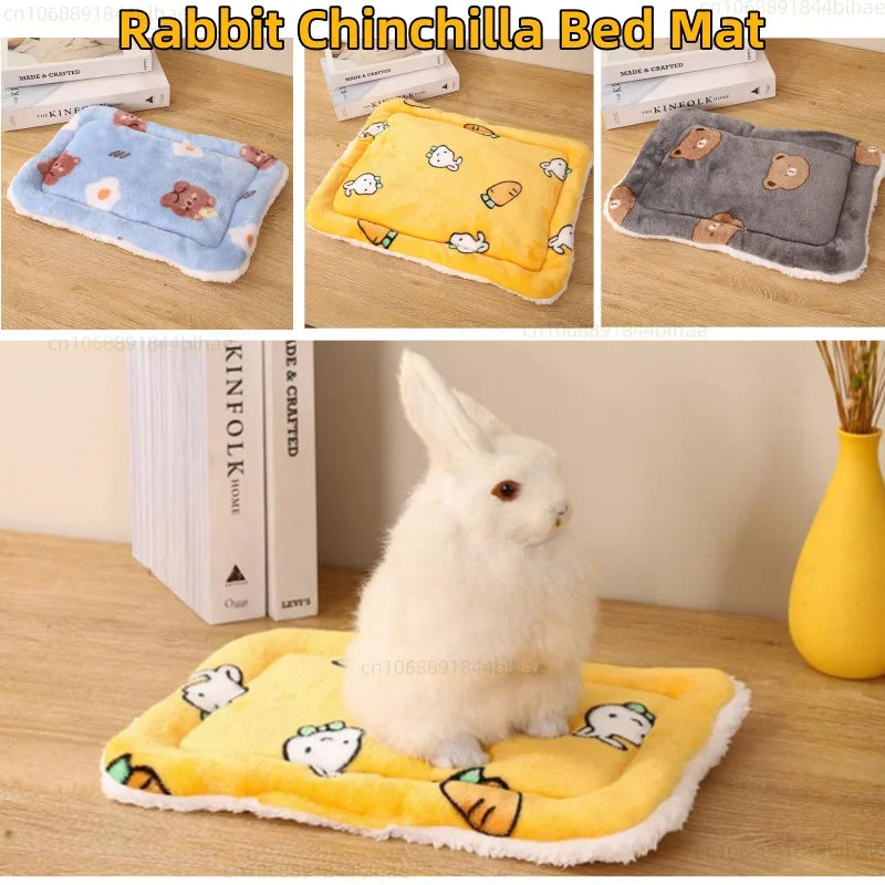 Rabbit chinchilla bed mat house